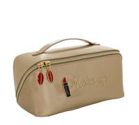 Camomilla Milano Beauty Bag Donna, Similpelle, Collezione Make Up, Misura M, Colore Oro