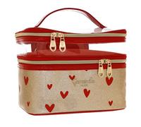 Camomilla Milano Beauty Case Donna, PVC, Collezione Love Me, Misura M, Colore Oro