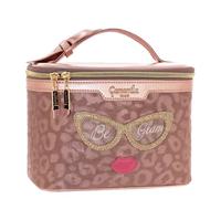 Camomilla Milano Beauty Case Donna, Tessuto, Collezione Be Chic, Misura M, Colore Rosa