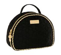 Camomilla Milano Beauty Case Donna, Vanity Bag, Collezione Jardin d'Hiver, Colore Nero