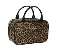 Camomilla Milano Beauty Case Donna, Vanity Case, Similpelle, Collezione Couture, Colore Nero-Leo