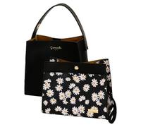 Camomilla Milano Borsa a Mano Donna, Similpelle, Collezione Betsey, Misura M, Colore Nero