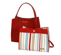 Camomilla Milano Borsa a Mano Donna, Similpelle, Collezione Betsey, Misura M, Colore Rosso