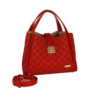 Camomilla Milano Borsa a Mano Donna, Similpelle, Collezione Kate, Misura M, Colore Rosso