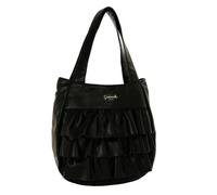 Camomilla Milano Borsa a Spalla Donna, Similpelle, Collezione Arielle, Colore Nero