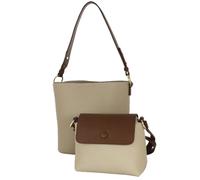 Camomilla Milano Borsa a Spalla Donna, Similpelle, Collezione Bree, Misura M, Colore Beige