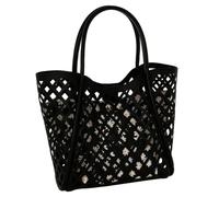 Camomilla Milano Borsa a Spalla Donna, Similpelle, Collezione Le Sporte Milanesi, Colore Nero