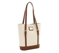 Camomilla Milano Borsa a Spalla Donna, Similpelle, Collezione Toffee, Colore Bianco