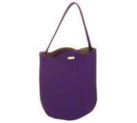 Camomilla Milano Borsa a Spalla Donna, Similpelle, Collezione Tulip, Misura L, Colore Viola