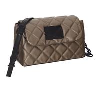 Camomilla Milano Borsa a Tracolla Donna, Similpelle, Collezione Chic Matelassé, Colore Bronzo