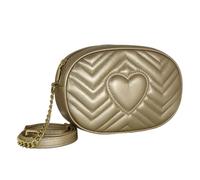 Camomilla Milano Borsa a Tracolla Donna, Similpelle, Collezione Solo Cuore, Colore Oro