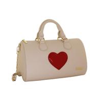 Camomilla Milano Borsa Bauletto Donna, con Tracolla, Similpelle, Collezione Love Bag, Colore Bianco
