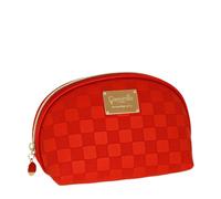 Camomilla Milano Busta Make-up Donna, Pouch Trucco, Collezione Beach Club, Misura M, Colore Rosso