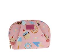 Camomilla Milano Busta Make-up Donna, Pouch Trucco, Collezione Candy, Misura L, Colore Rosa