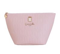 Camomilla Milano Busta Make-up Donna, Similpelle, Collezione Perfume Chic, Misura L, Colore Rosa