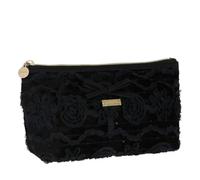 Camomilla Milano - Busta Velvet Rose Nero - 1 pz - 24 x 15 x 8