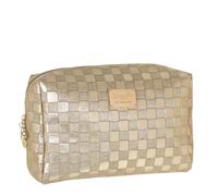 Camomilla Milano Necessaire Trucco Donna, Collezione Beach Club, Misura L, Colore Oro