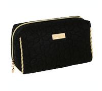 Camomilla Milano Necessaire Trucco Donna, Pochette Trucco, Collezione Jardin d'Hiver, Misura L, Colore Nero