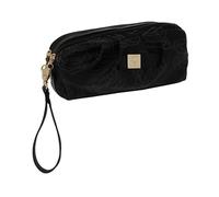 Camomilla Milano Necessaire Trucco Doppia Cerniera, Borsa Trucco, Collezione Florence, Colore Nero