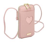 Camomilla Milano Portacellulare Organizzato Donna, Similpelle, Collezione Batticuore, Colore Rosa