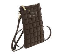 Camomilla Milano Tracolla per Cellulare Donna, Portacellulare a Tracolla, Similpelle, Collezione Dark Milk, Colore Marrone