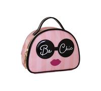Camomilla Milano Vanity Bag Donna, Poliestere, Collezione Be Chic, Misura M, Colore Rosa