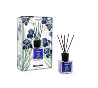 Camomilla Torino Diffusore Ambiente, Cubo 100 ml, Fragranza Floreale, Made in Italy (Iris Blu)