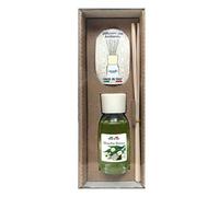 Camomilla Torino Diffusore, Profumatore di Essenza, Profumo, per Ambienti a Bastoncino 125ml. Muschio Bianco