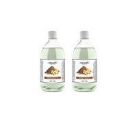 Camomilla Torino - Fei Fan Diffusore Ambiente 26 Fragranze Naturali e Intense ad Alto Concentrato di Essenza - Made in Italy Formato Ricarica da 500ml - 2 Flaconi (Terre d'Oriente)