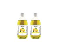 Camomilla Torino - Fei Fan Diffusore Ambiente 26 Fragranze Naturali e Intense ad Alto Concentrato di Essenza - Made in Italy Formato Ricarica da 500ml - 2 Flaconi (Limone)