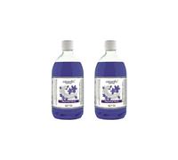 Camomilla Torino - Fei Fan Diffusore Ambiente 26 Fragranze Naturali e Intense ad Alto Concentrato di Essenza - Made in Italy Formato Ricarica da 500ml - 2 Flaconi (Violetta e Talco)