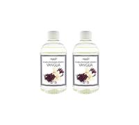 Camomilla Torino - Feifan Ricarica Profumo 500 ml per Lampada Catalitica 25 Fragranze Naturali e Intense ad Alto Concentrato di Essenza- Made in Italy (Vaniglia, 2 Flaconi)