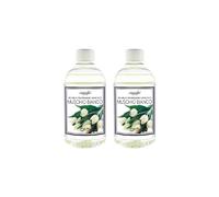 Camomilla Torino - Feifan Ricarica Profumo 500 ml per Lampada Catalitica 25 Fragranze Naturali e Intense ad Alto Concentrato di Essenza- Made in Italy (Muschio Bianco, 2 Flaconi)