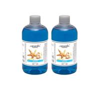 Camomilla Torino Ricarica Diffusore Ambiente 500ml x2 - Profumazione Intensa ad alta concentrazione - 18 Fragranze disponibili - Made in Italy (Marine)