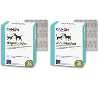CAMON | Aequilibriavet, per Cane e Gatto, Allevia Stress e Ansia, 30 Compresse da 1000mg (Confezione da 2)