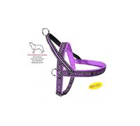 Camon Bavaglino in neoprene dinamico viola taglia petto 45 cm per cani