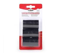 Camon Blister sacchetti igienici neri 3 rotoli 20sacchetti, 14x21x29