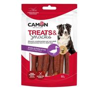 CAMON CANE SNACK TREATS STICKS ANATRA RISO 80GR