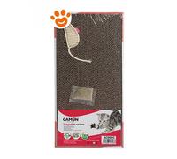 Camon Cat Tiragraffi in Cartone con Catnip - Camon Cat Tiragraffi in Cartone con Catnip - Confezione Da 1 Pezzo