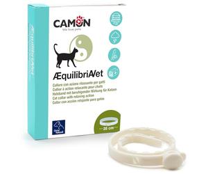 CAMON | Collare Aequilibriavet, 35cm, Aiuta a Ridurre Stress e Stati d'Ansia nel Gatto, a Lento Rilascio, Effetto Duraturo 30 Giorni