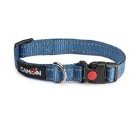 Camon Collare per cani Camon LowTension Reflex blu, 15x260/400mm
