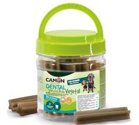 CAMON Dental Snacks Vegetal - Sticks Mix con Riso, Patate e Vitamine Aggiunte - Snack Vegetale per Cani Adulti - Bastoncini 8cm - Gluten Free Formula - 400g