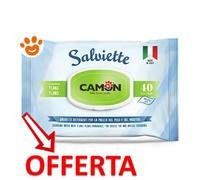 Camon Dog & Cat Salviette Ylang-Ylang - Camon Dog & Cat Salviette Ylang-Ylang - Confezione Da 40 Salviette - CONFEZIONE RISPARMIO
