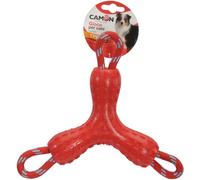 CAMON Gioco per Cane Boomerang in Tpr con Corda 1PZ