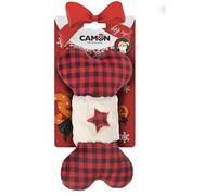Camon Gioco per Cani Osso in Peluche Natalizio