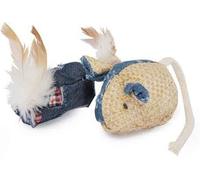 Camon Gioco per Gatti Topino e Cilindro in Tessuto - Set 2