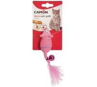 Camon Gioco per Gatti Topino in Lattice con Campanellino e Squeaker
