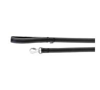 Camon Guinzaglio Camon Reflex nero con maniglia neoprene, 25x1200mm