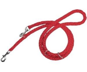 Camon Guinzaglio da Addestramento Regolabile Rosso con Cuciture Reflex 1950cm