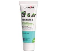 CAMON | Malto Fos, Alimento Complementare in Pasta, 20g x 12, Supporto per Transito Intestinale e Boli di Pelo, per Gatti, Cani, Conigli e Furetti